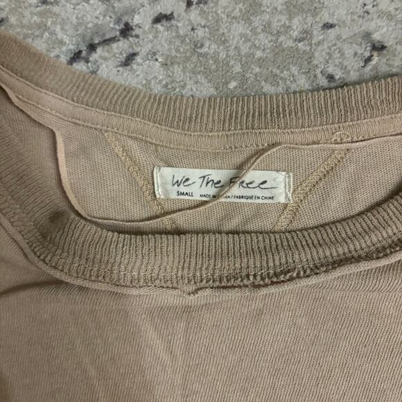 Free People Rock With You Mixed Media Top - Picture 3 of 8